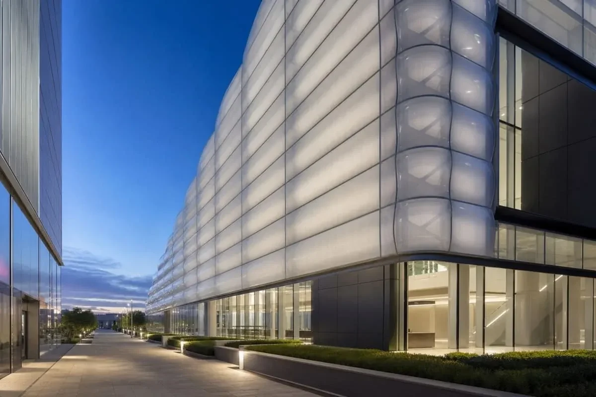 Commercial building ETFE — AAKS Architecture