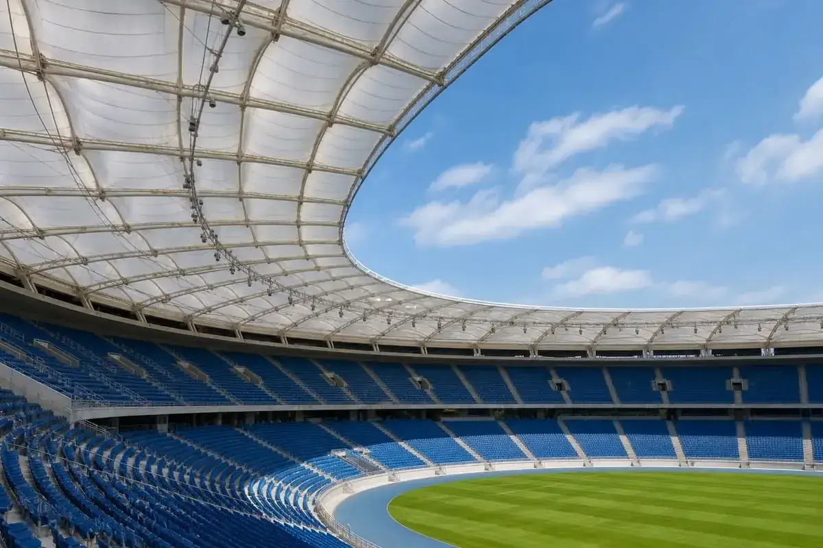 Stadium ETFE roofing — ETFE architecture company India — ETFE architecture company India