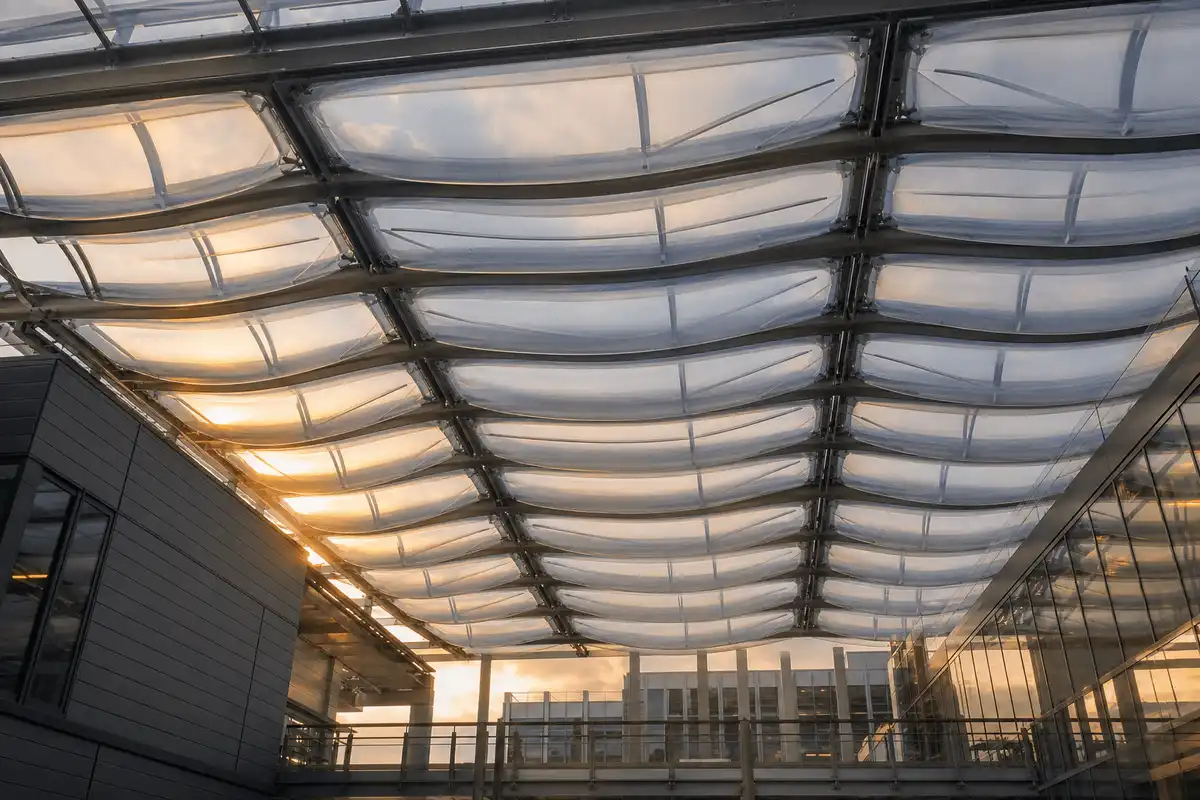 ETFE Air Cushion Roof for College Campus ETFE Roofing