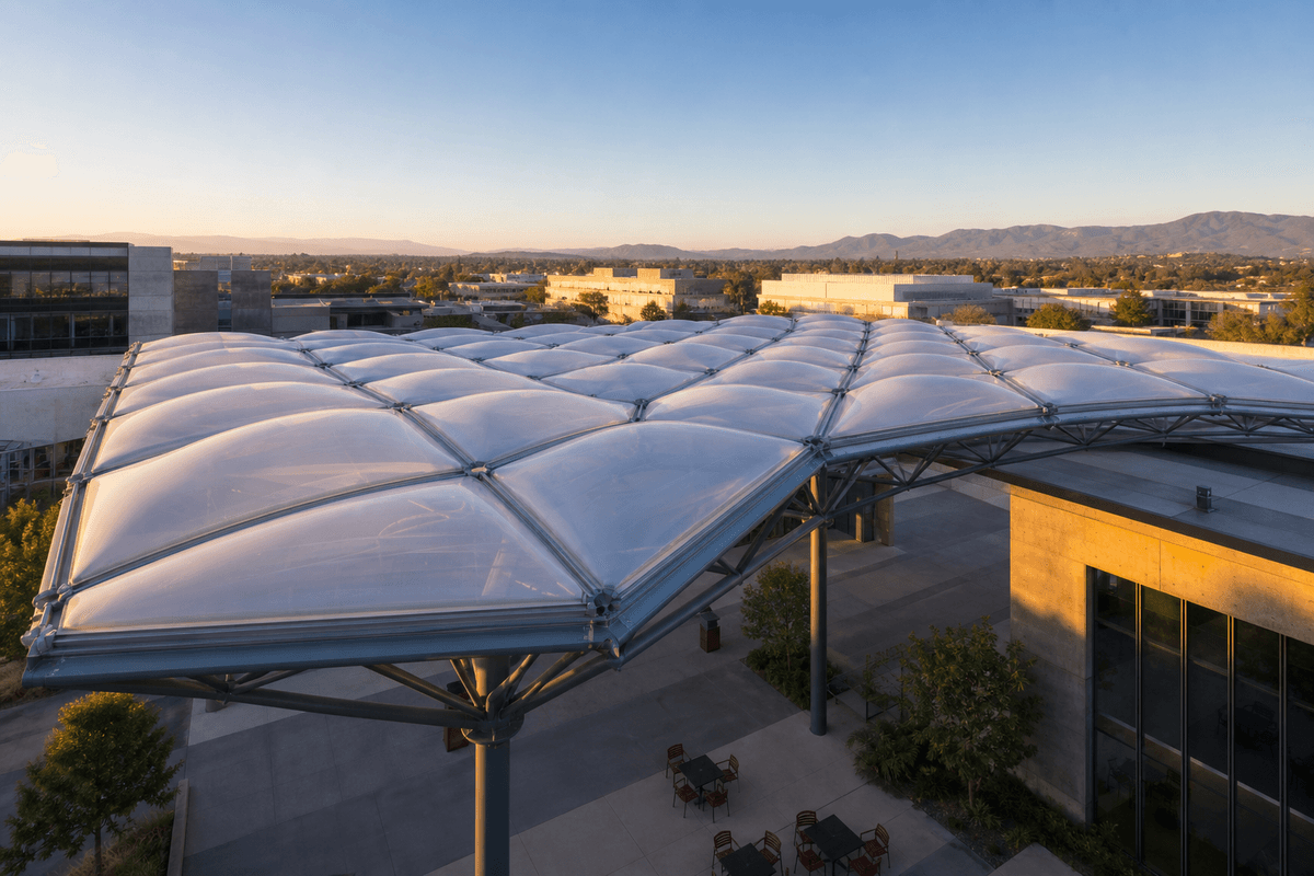 ETFE Roofing System for College Campus ETFE Roofing