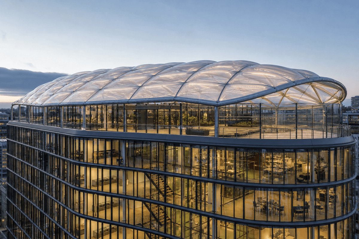 ETFE Roofing System for Commercial Building ETFE Roofing