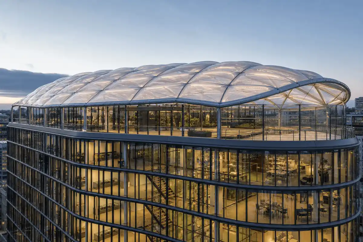 ETFE Roofing System for Commercial Building ETFE Roofing