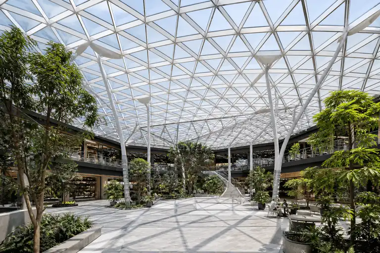 ETFE Roofing System for Corporate Headquarters ETFE Roofing