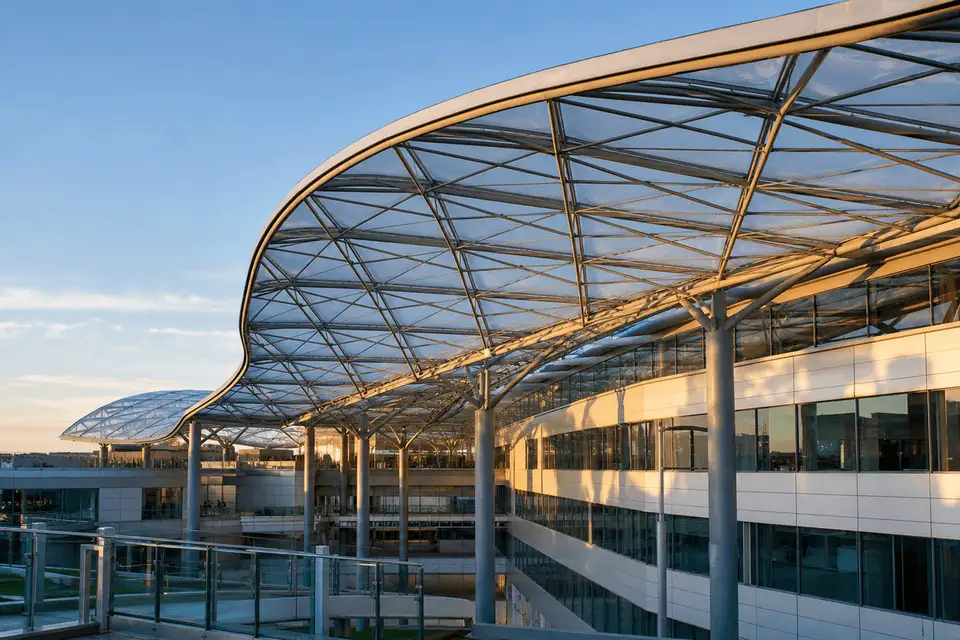 ETFE Roofing System for Hospital ETFE Roofing
