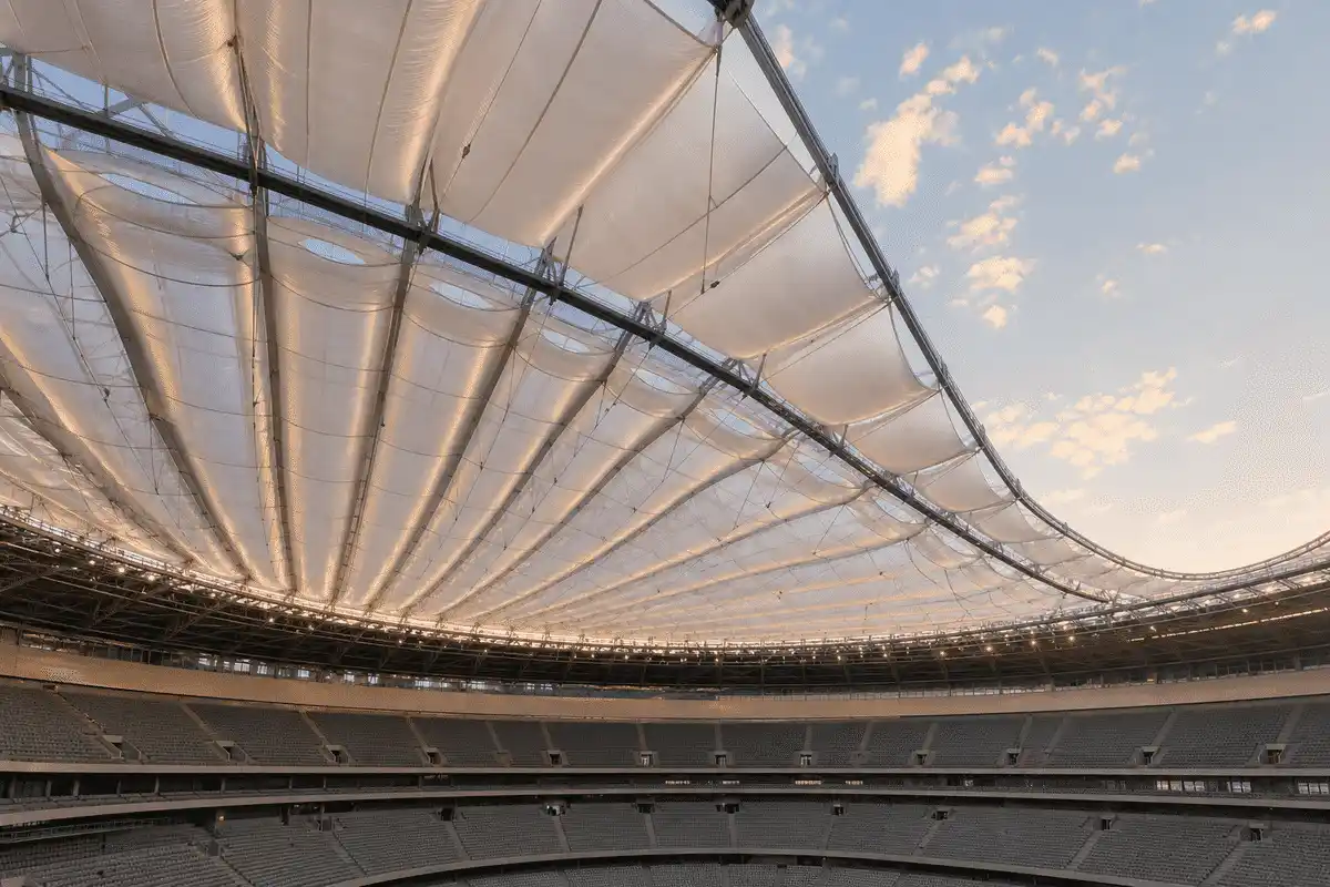 ETFE Air Cushion Roof for Indoor Sports Arena ETFE Roofing