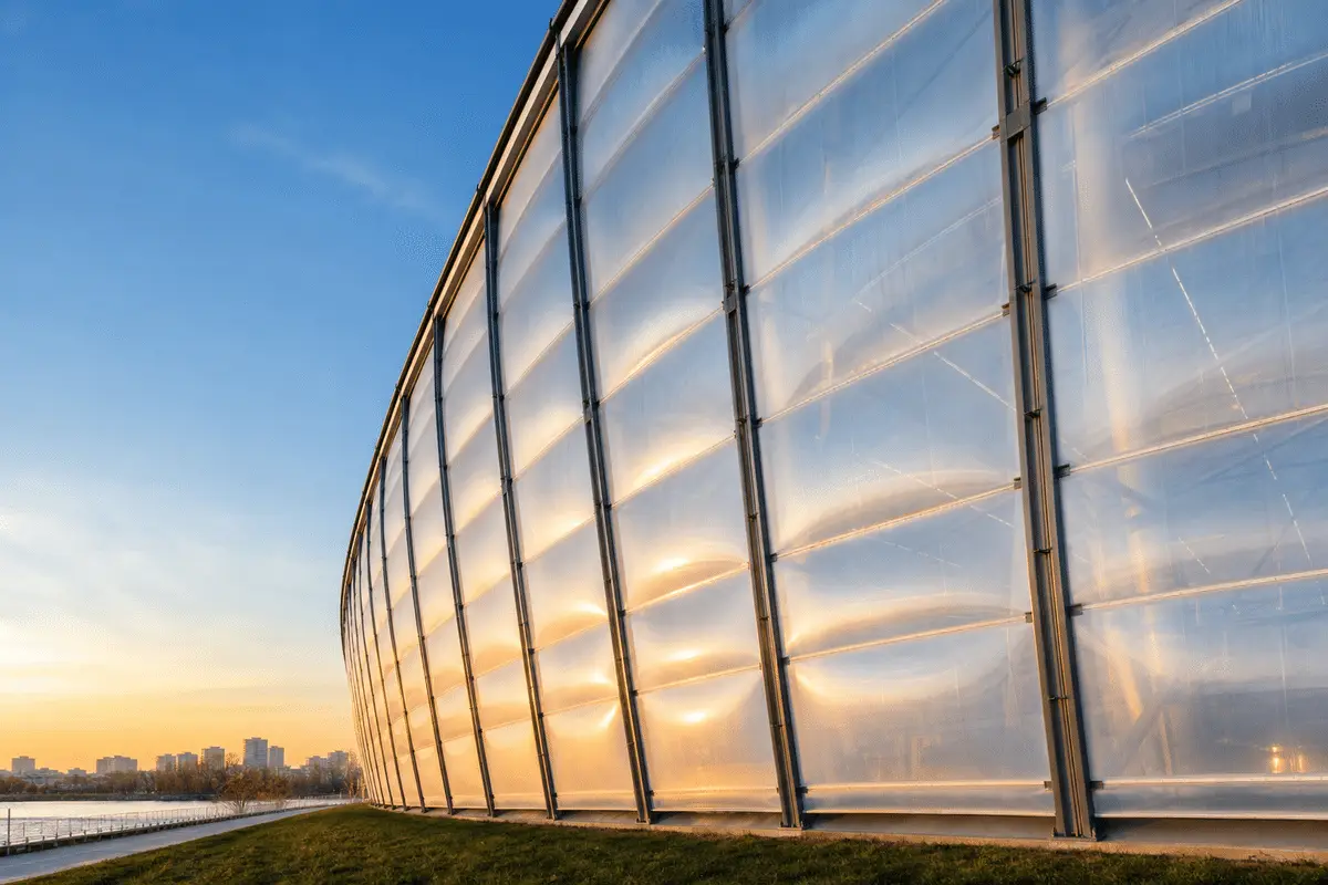 ETFE Façade for Indoor Sports Arena ETFE Roofing
