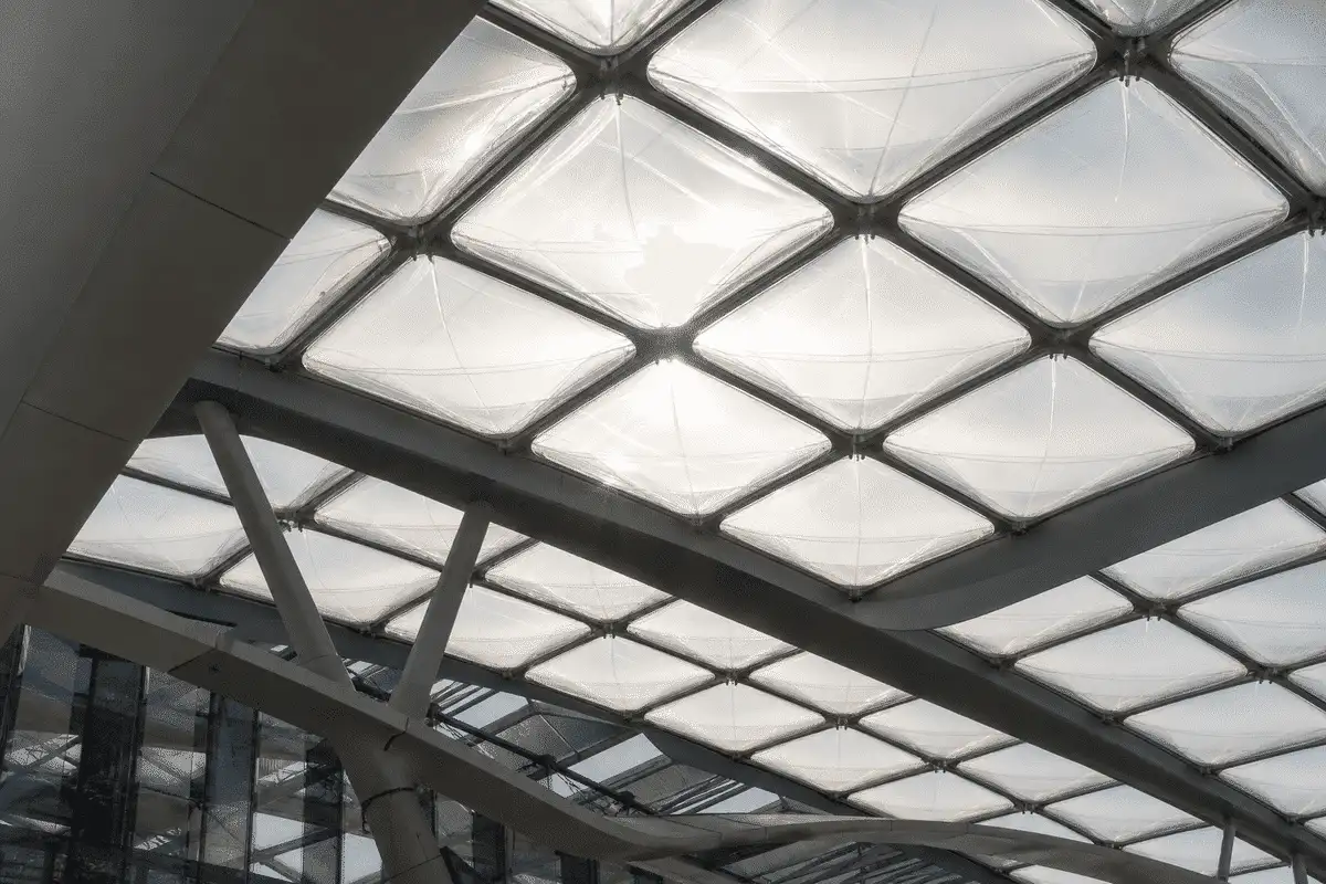 ETFE Air Cushion Roof for Metro Station ETFE Roofing