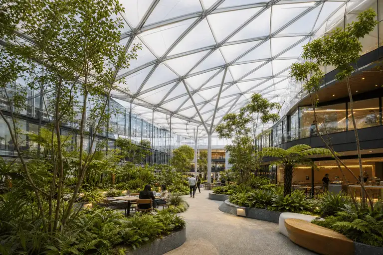 ETFE Greenhouse for Office Building ETFE Roofing