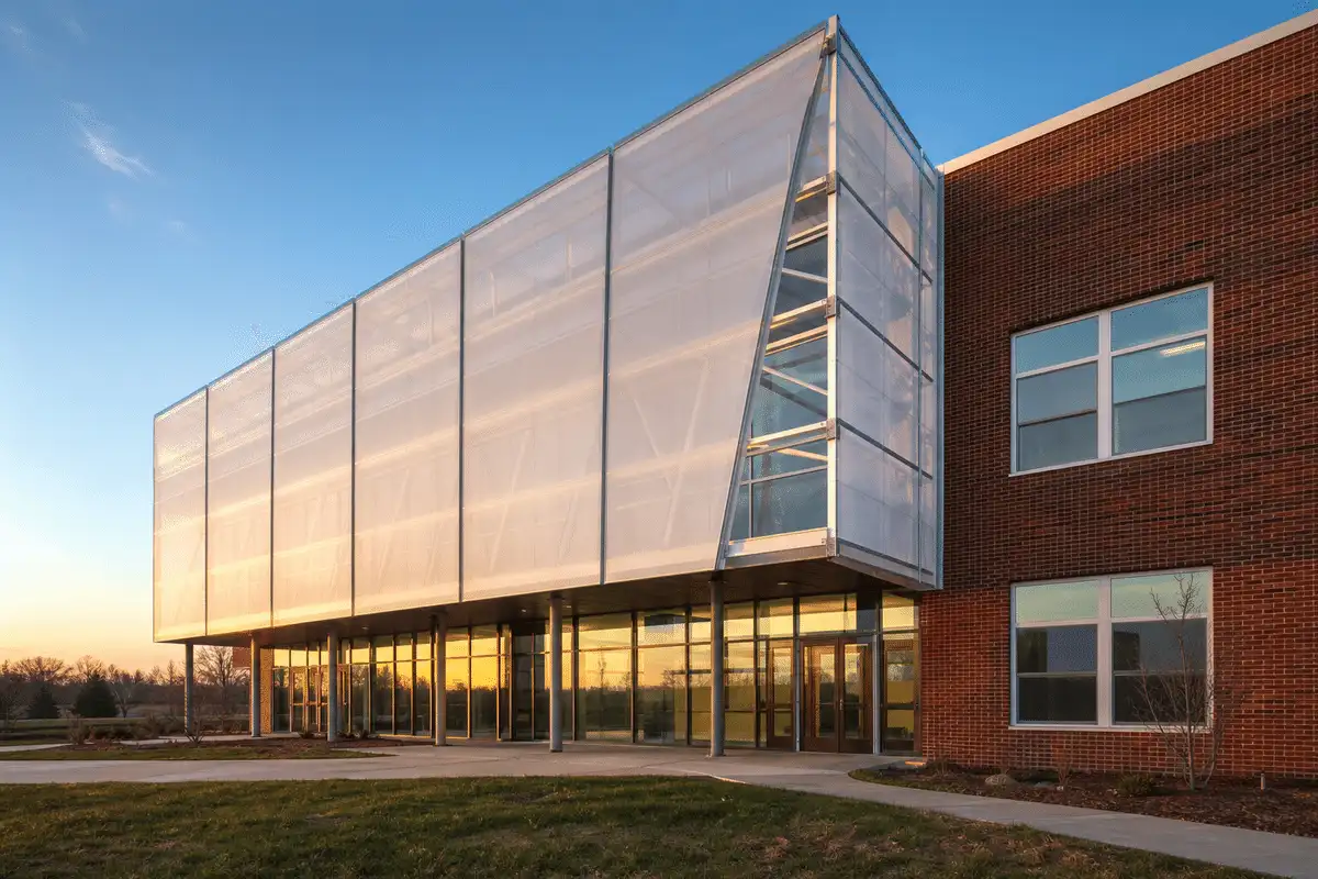 ETFE Façade for School ETFE Roofing