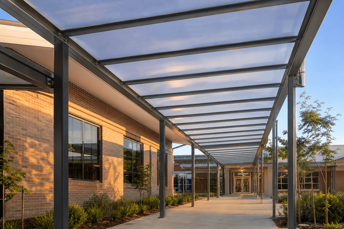 ETFE Roofing System for School ETFE Roofing