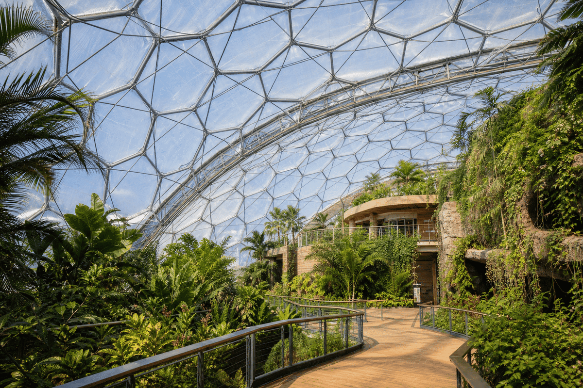 ETFE Greenhouse for Shopping Mall ETFE Roofing