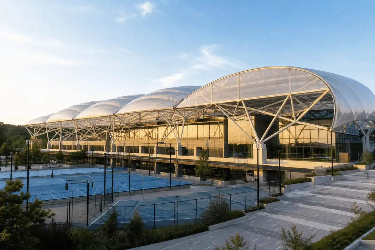 ETFE Roofing System for Sports Complex ETFE Roofing