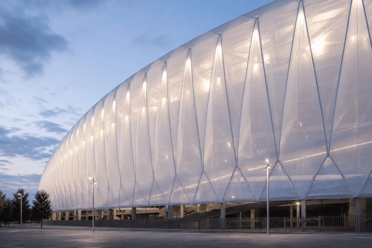 ETFE Façade for Stadium ETFE Roofing