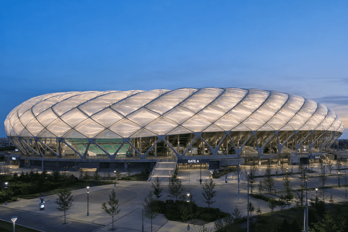 ETFE Roofing System for Stadium ETFE Roofing