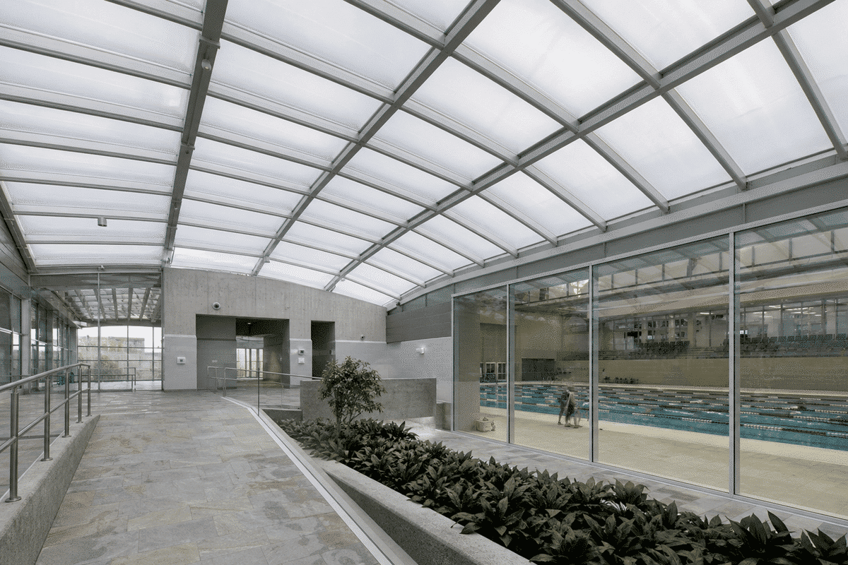 ETFE Skylight for Swimming Pool ETFE Roofing