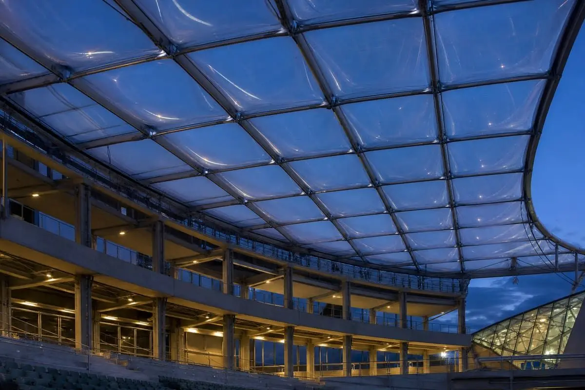 ETFE Air Cushion Roof — ETFE Acoustic Performance — ETFE Acoustic Performance