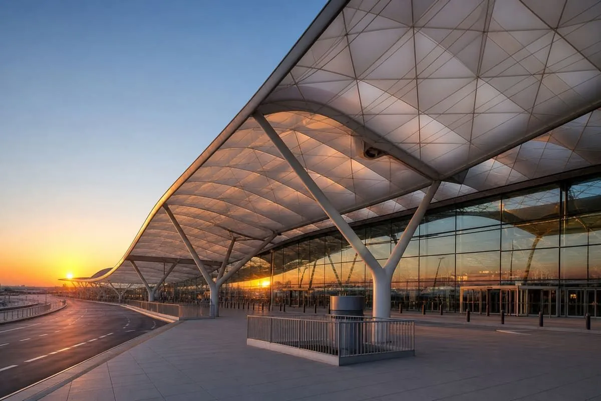 ETFE architecture project gallery overview — AAKS Architecture
