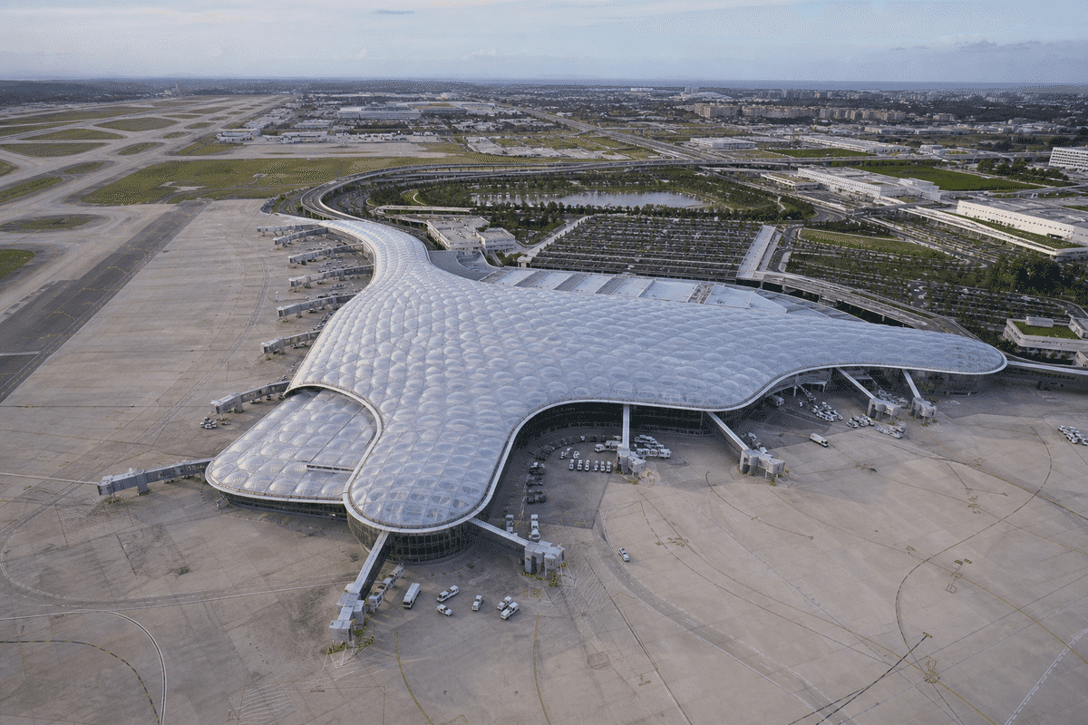 Airport ETFE Roof Project gallery 6 — ETFE project visual
