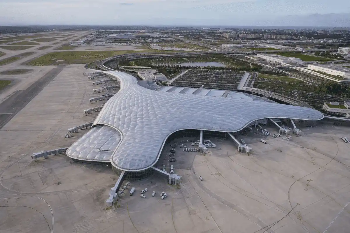 Airport ETFE Roof Project gallery 6 — ETFE project visual