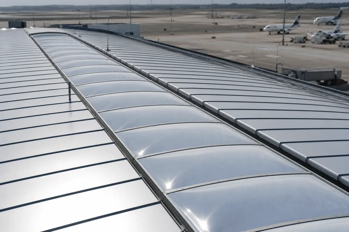 Airport Terminal Skylight Project gallery 3 — ETFE project visual