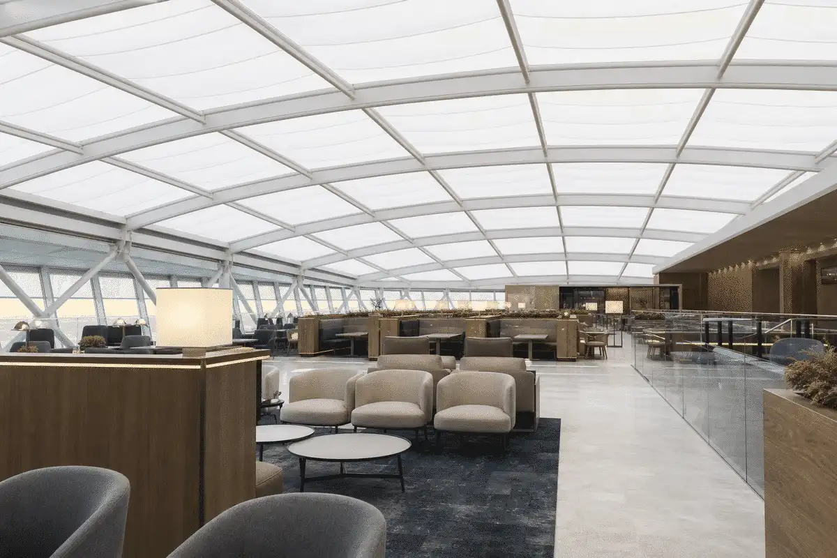 Airport Terminal Skylight Project gallery 4 — ETFE project visual