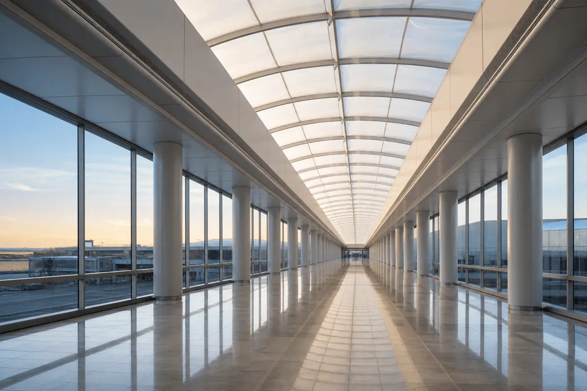 Airport Terminal Skylight Project gallery 6 — ETFE project visual