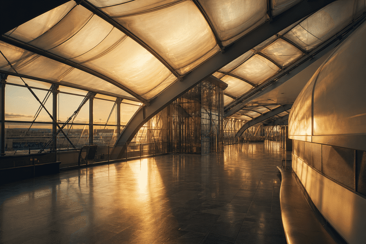 Airport Terminal Skylight Project video poster 3