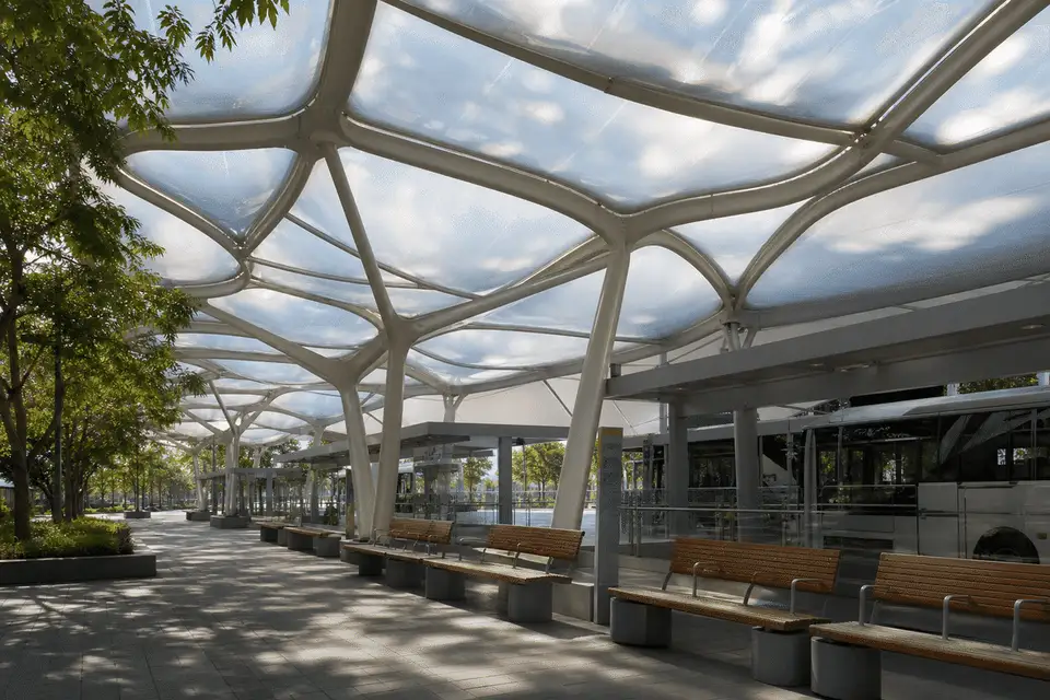 Bus Terminal ETFE Project gallery 1 — ETFE project visual