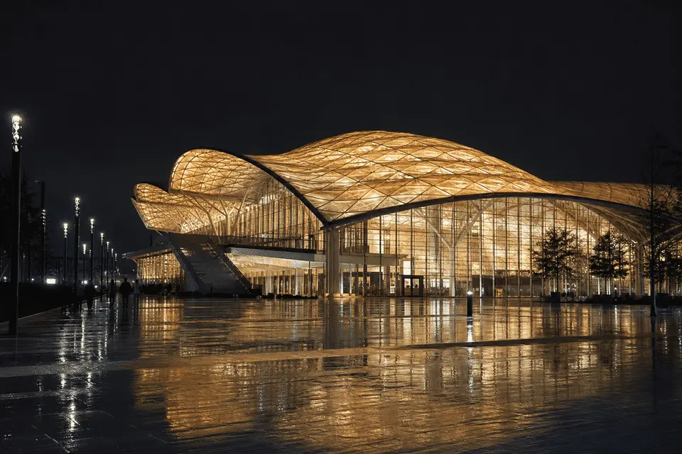 Exhibition Center ETFE Project gallery 6 — ETFE project visual