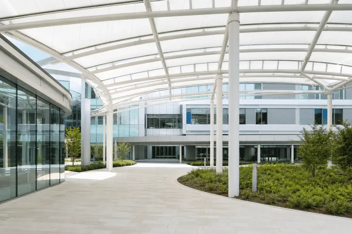 Hospital ETFE Canopy Project gallery 4 — ETFE project visual