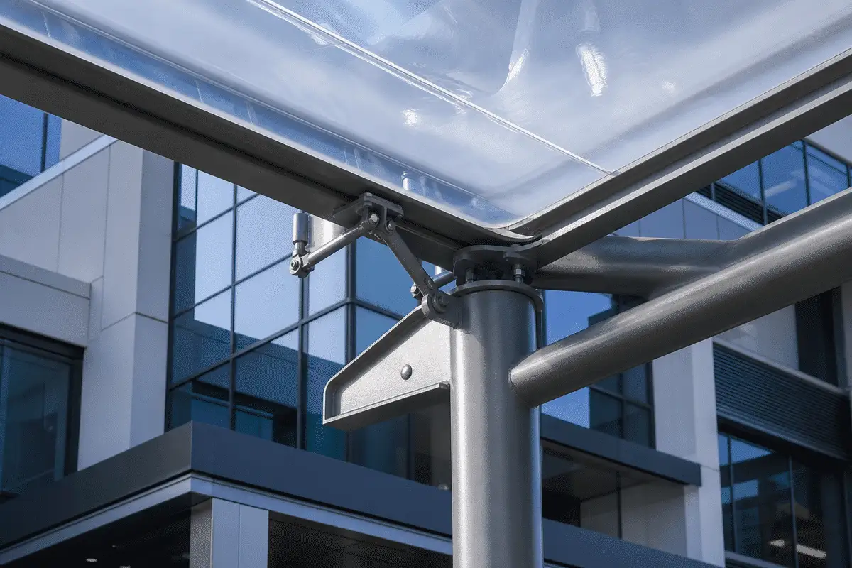Hospital ETFE Canopy Project video poster 2 — Hospital ETFE Canopy