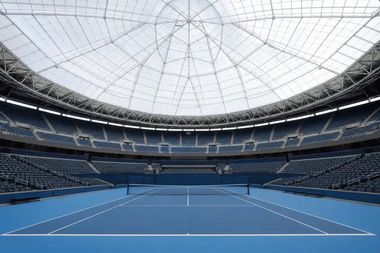 Indoor Arena ETFE Project — translucent ETFE envelope, illustrative case study