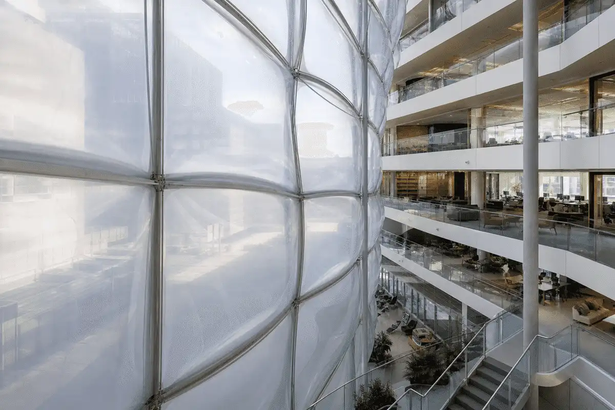 Office Building ETFE Facade Project gallery 1 — ETFE project visual