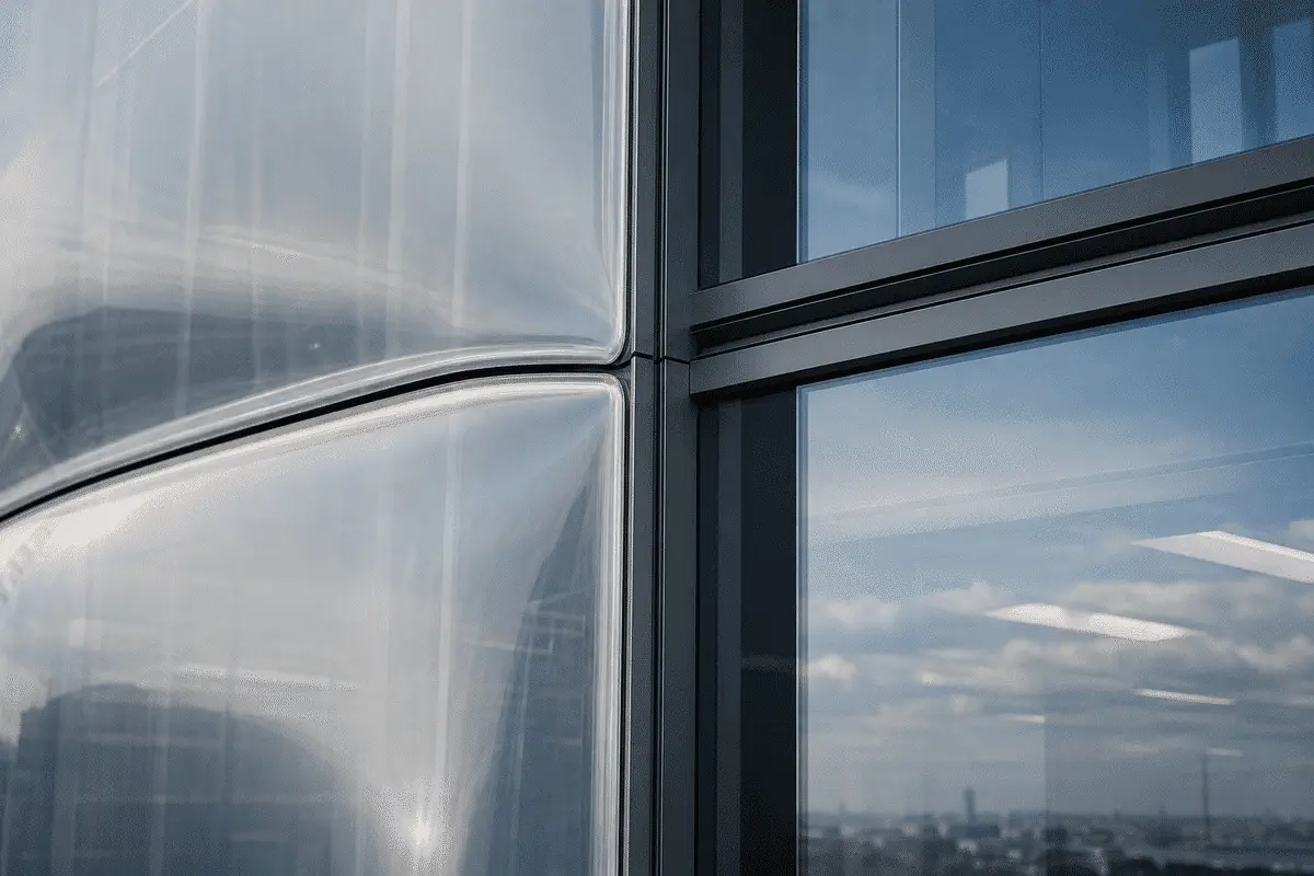 Office Building ETFE Facade Project video poster 2 — Office Building ETFE Facade