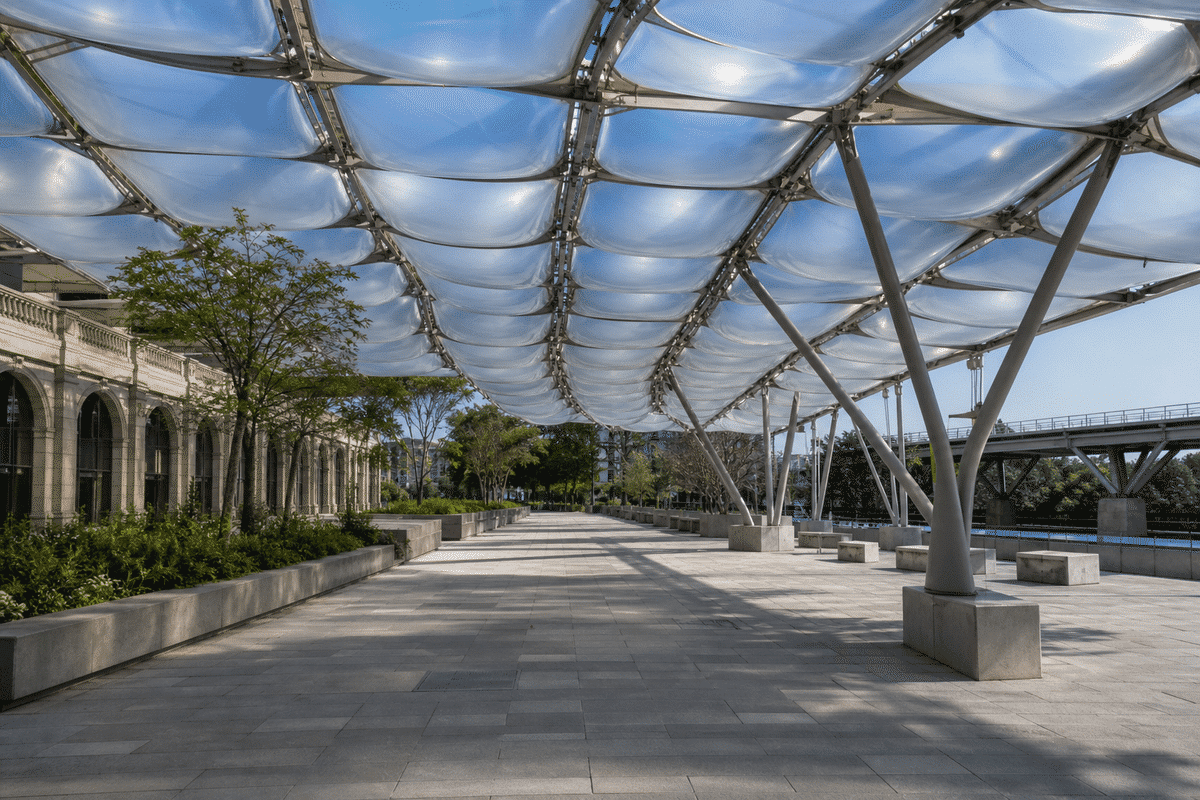 Public Plaza ETFE Project video poster 1