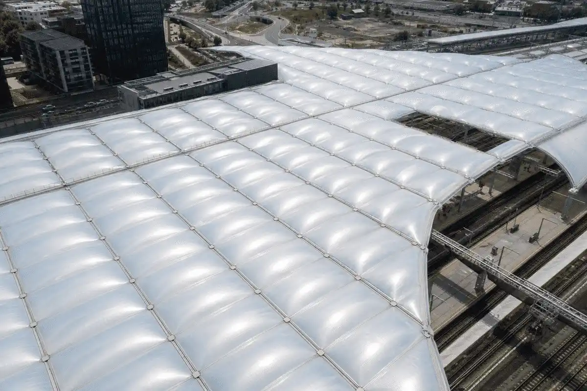 Railway Station ETFE Project gallery 5 — ETFE project visual