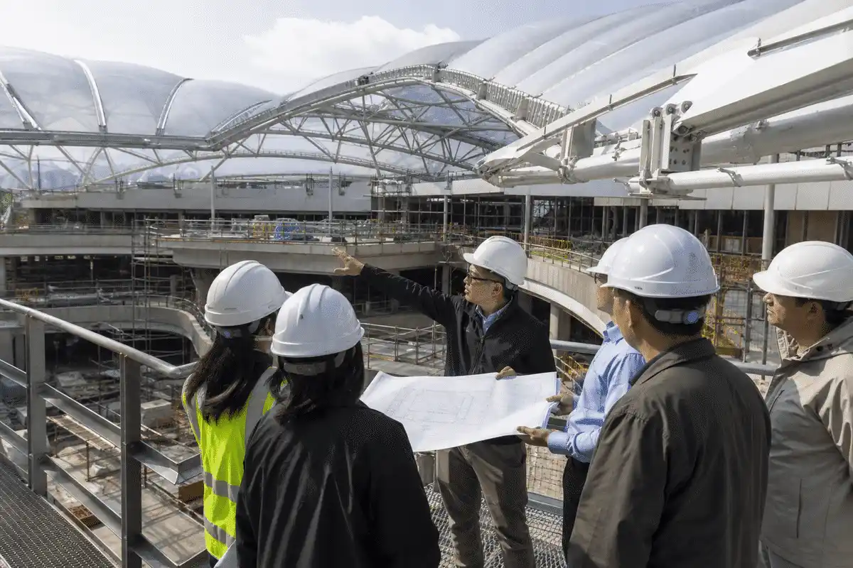 Shopping Mall ETFE Roof Project video poster 3 — Shopping Mall ETFE Roof