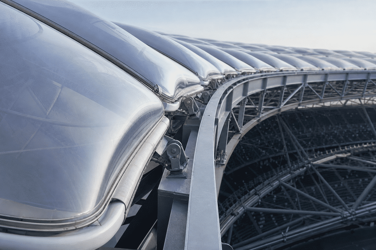 Stadium ETFE Roof Project video poster 2