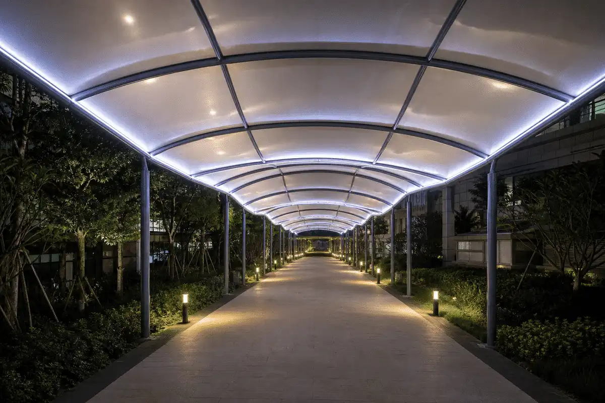 Walkway ETFE Canopy Project gallery 4 — ETFE project visual