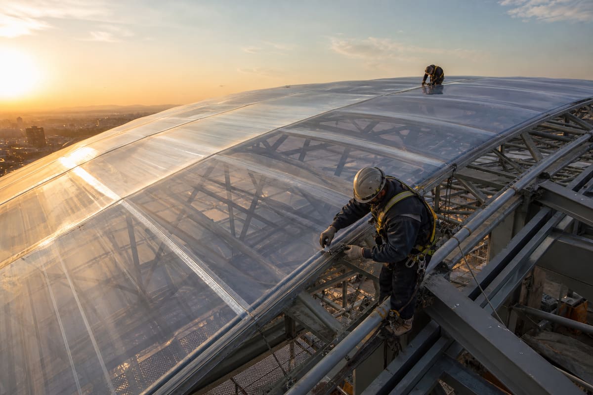 ETFE engineering design and professional installation by specialist contractors