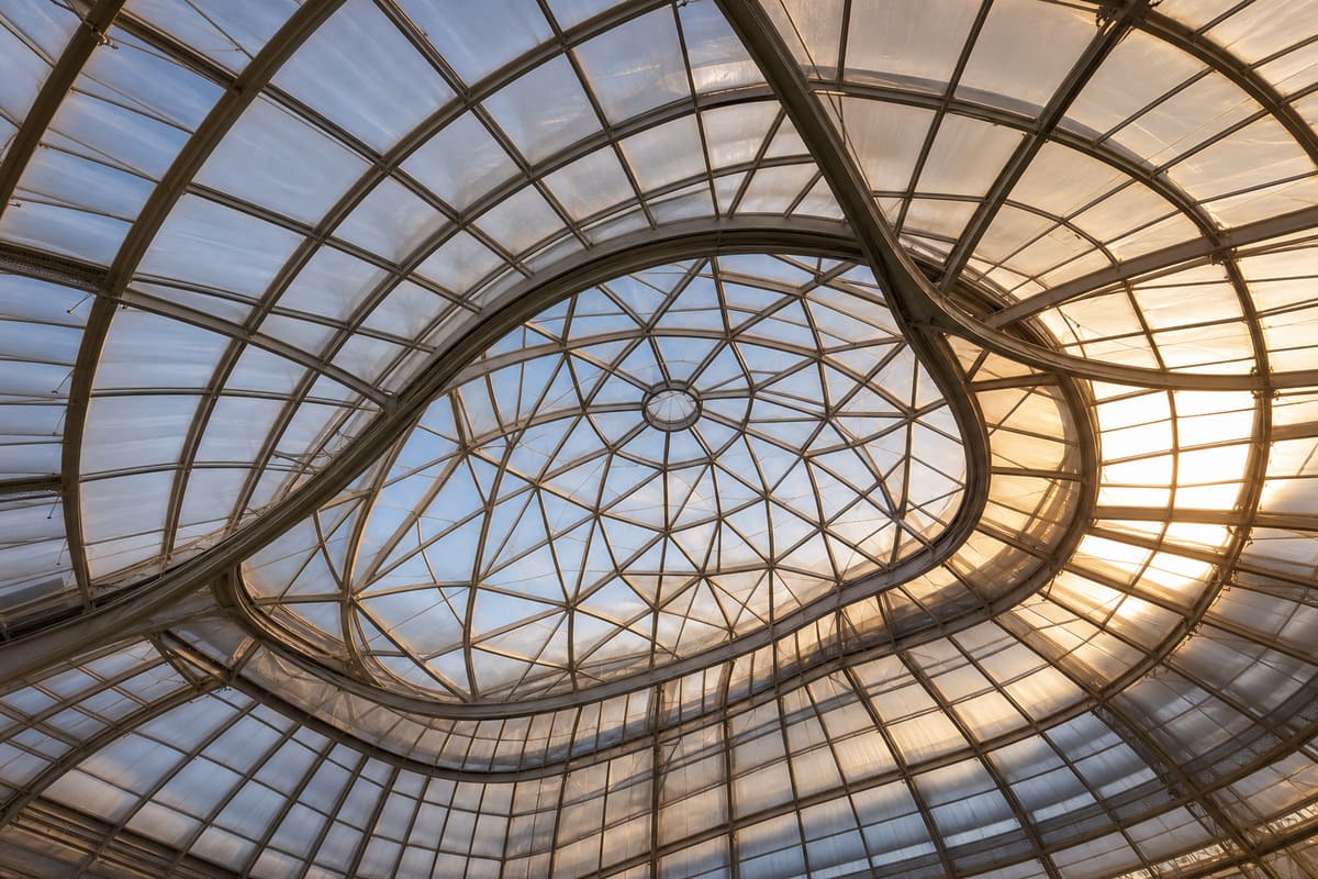 Premium ETFE skylight and atrium roof bringing natural daylight indoors