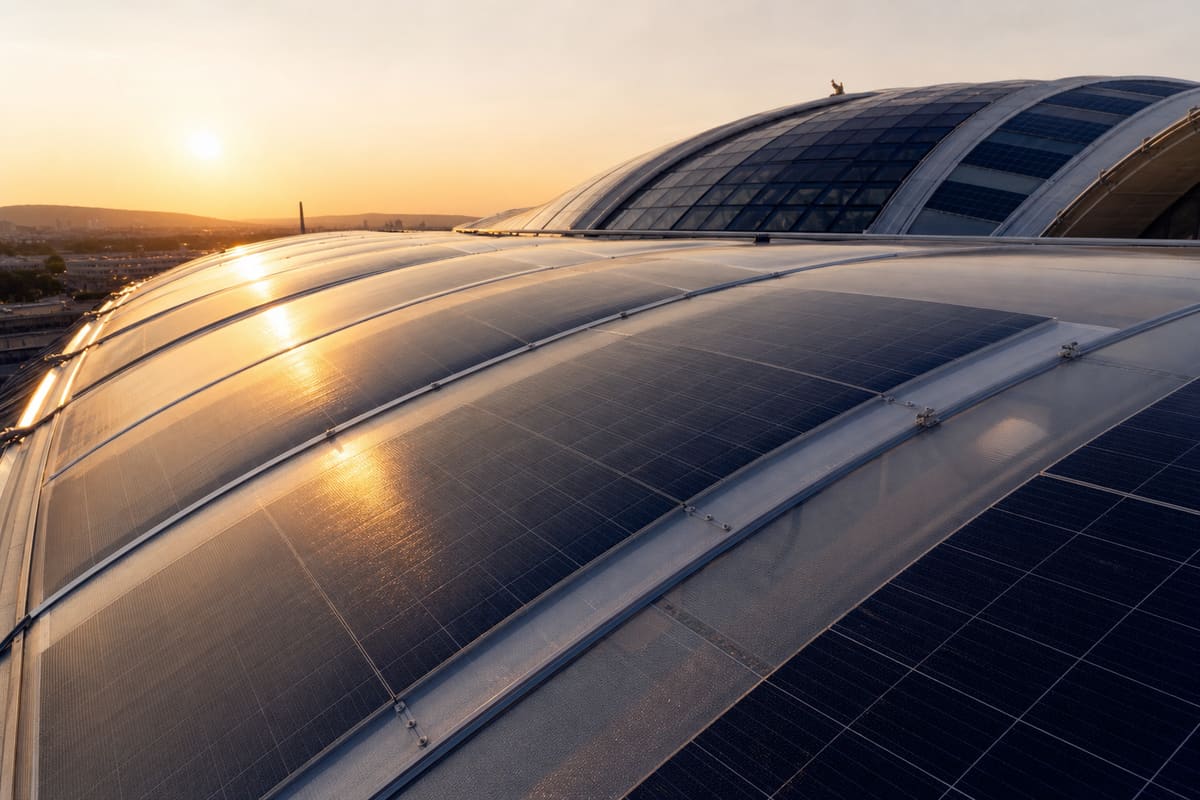 ETFE solar panel film for photovoltaic modules and flexible solar protection
