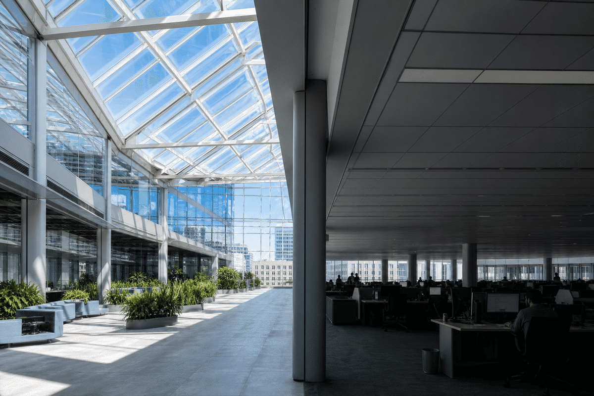 etfe light transmission compare