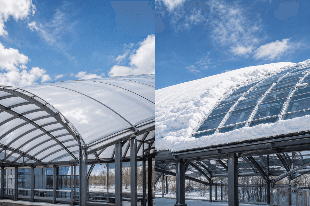 etfe snow load performance compare