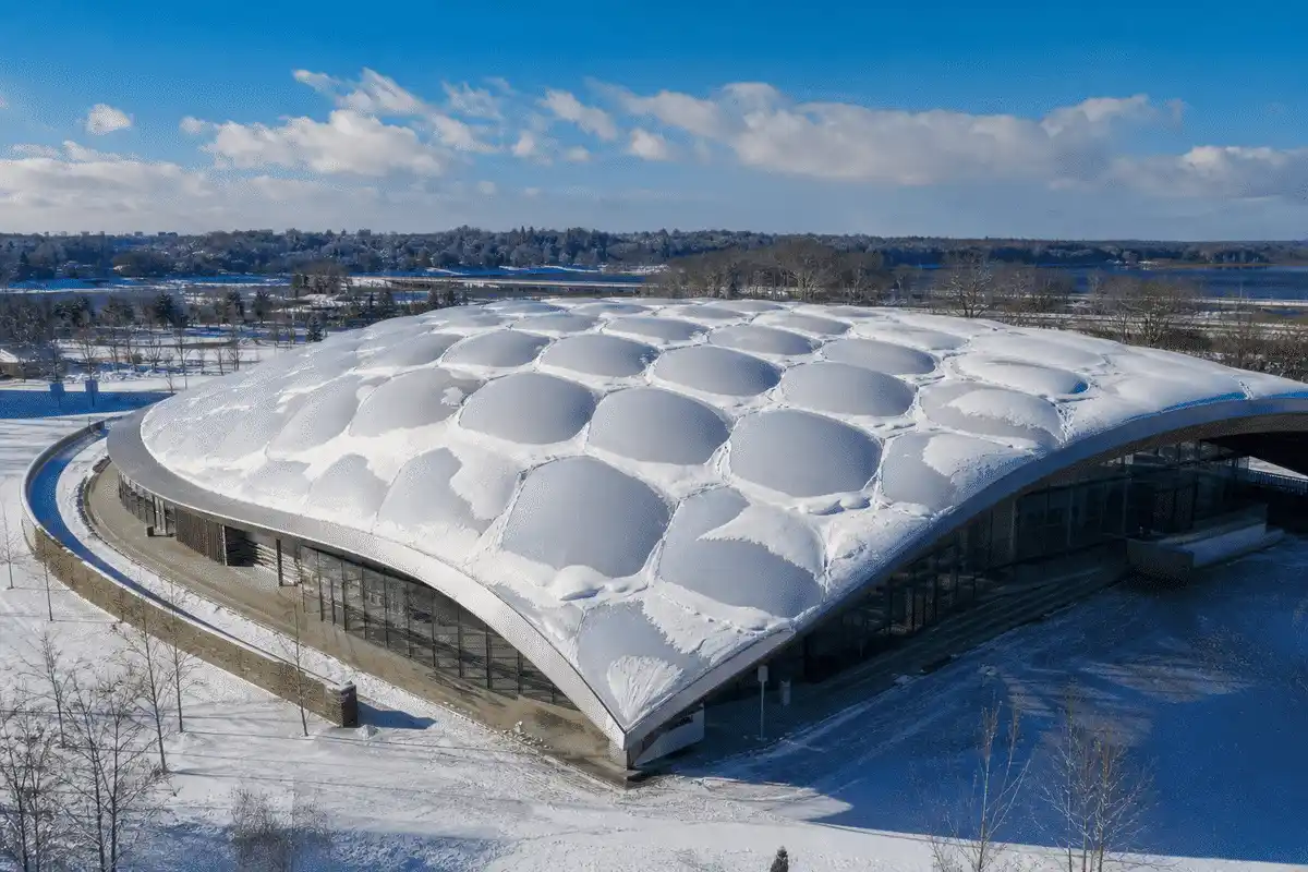 etfe snow load performance gallery 04 — ETFE Snow Load Performance