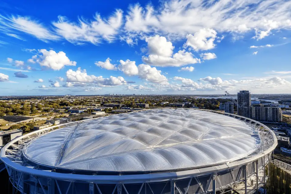 etfe wind load performance gallery 04 — ETFE Wind Load Performance